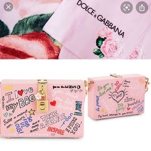 New💕 Dolce Gabbana I heart 💕 My Bag
